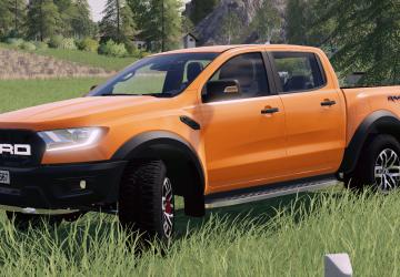 Мод Ford Ranger Raptor LHD 2019 версия 1.0.0.0 для Farming Simulator 2019 (v1.6.x)