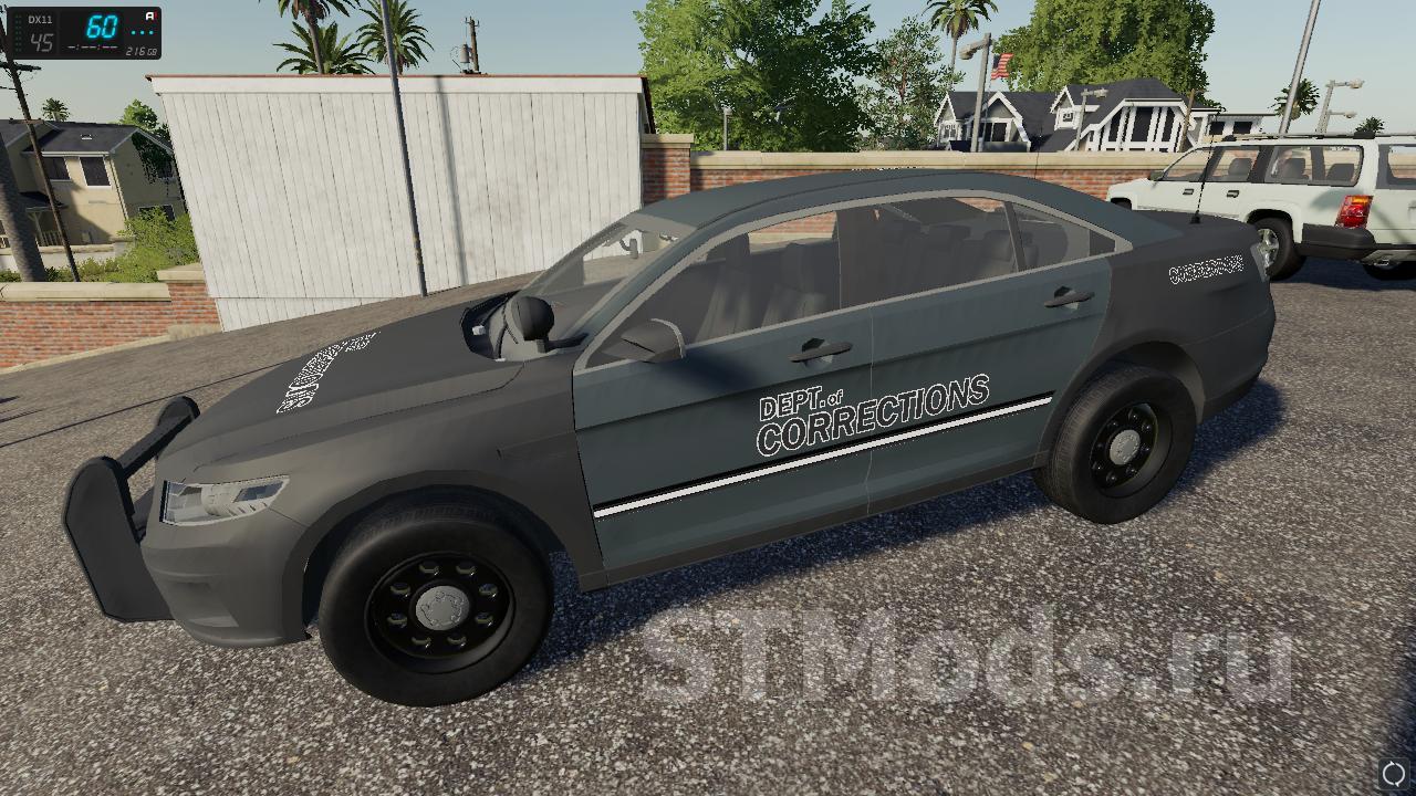 Скачать мод Ford Taurus Police Interceptor версия 1.3.0 для Farming  Simulator 2019 (v1.6.0.0)