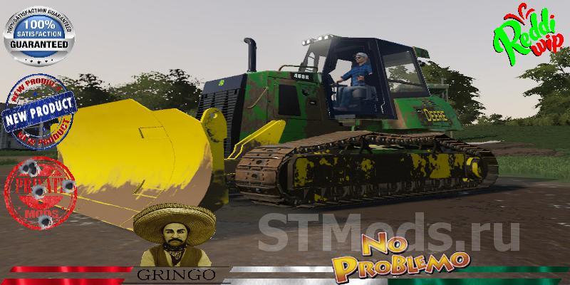 Скачать мод Foresty Dozer Deere 450k версия 12 для Farming Simulator 2019 V1600 8922