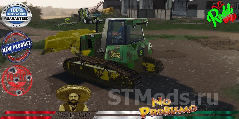 Скачать мод Foresty Dozer Deere 450k версия 12 для Farming Simulator 2019 V1600 8478