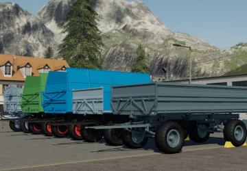 Мод Fortscritt HW80 Trailer Pack версия 1.2.0.0 для Farming Simulator 2019 (v1.5.x)