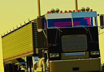 Мод Freightliner FLB версия 1.0 для Farming Simulator 2019