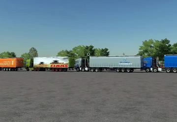 Мод FRUEHAUF PLANENAUFLIEGER версия 4.0 для Farming Simulator 2019 (v1.5.х)