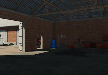 Мод Garage For Machines версия 1.2.0.0 для Farming Simulator 2019