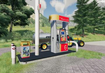 Мод Gas Station версия 1.1.0.0 для Farming Simulator 2019