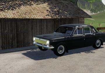 Мод ГАЗ-24 версия 2.1 для Farming Simulator 2019 (v1.5.x)