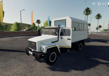Мод ГАЗ 35071 Вахта версия 1.0 для Farming Simulator 2019 (v1.5.1.0)