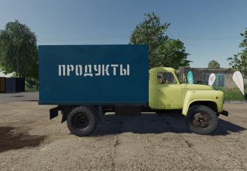 Мод ГАЗ-52 Продуктовый версия 1.2 для Farming Simulator 2019 (v1.4.x)