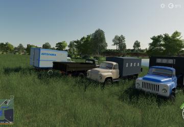 Мод ГАЗ-53 Модуль Пак версия Rassvet.1.0 для Farming Simulator 2019 (vFS19)