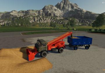Мод ГАЗ-66 Универсальный погрузчик версия 1.6 для Farming Simulator 2019 (v1.6)