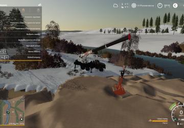 Мод Грейфер для крана версия 1.0.0 для Farming Simulator 2019 (v1.7.x)