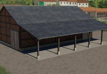 Мод Half-Timbered Barn версия 1.0.0.0 для Farming Simulator 2019 (v1.5.х)