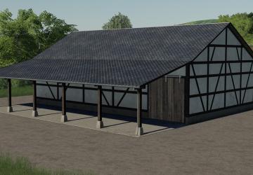 Мод Half-Timbered Barn версия 1.0.0.0 для Farming Simulator 2019 (v1.5.х)