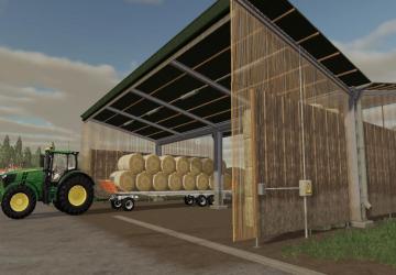 Мод HayWarehouse версия 1.1.0.0 для Farming Simulator 2019 (v1.5.х)
