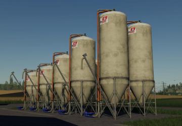 Мод Hedemann Outdoorsilo Typ A версия 1.0.0.0 для Farming Simulator 2019