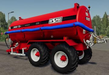 Мод HiSpec 3000 Gallon Tanker версия 1.0.0.0 для Farming Simulator 2019 (v1.2.0.1)