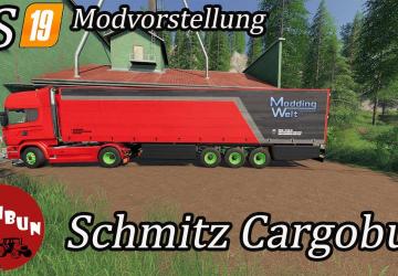 Мод HoFFis Schmitz CargoBull версия 1.0.0.1 для Farming Simulator 2019 (v1.5.1.0)