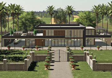 Мод Hollywood House версия 1.0.0.0 для Farming Simulator 2019 (v1.6.x)