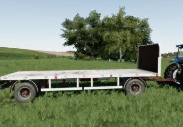 Мод Homemade bale trailer SUN 2005 версия 1.0.0.0 для Farming Simulator 2019 (v1.4х)