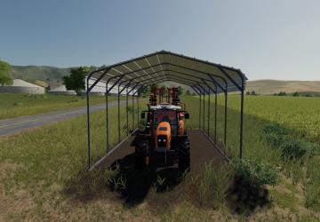 Мод Homemade Vehicle Shelter версия 1.0.0.0 для Farming Simulator 2019 (v1.4)