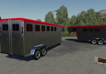 Мод Horse trailers версия 1.0.0.0 для Farming Simulator 2019 (v1.4х)