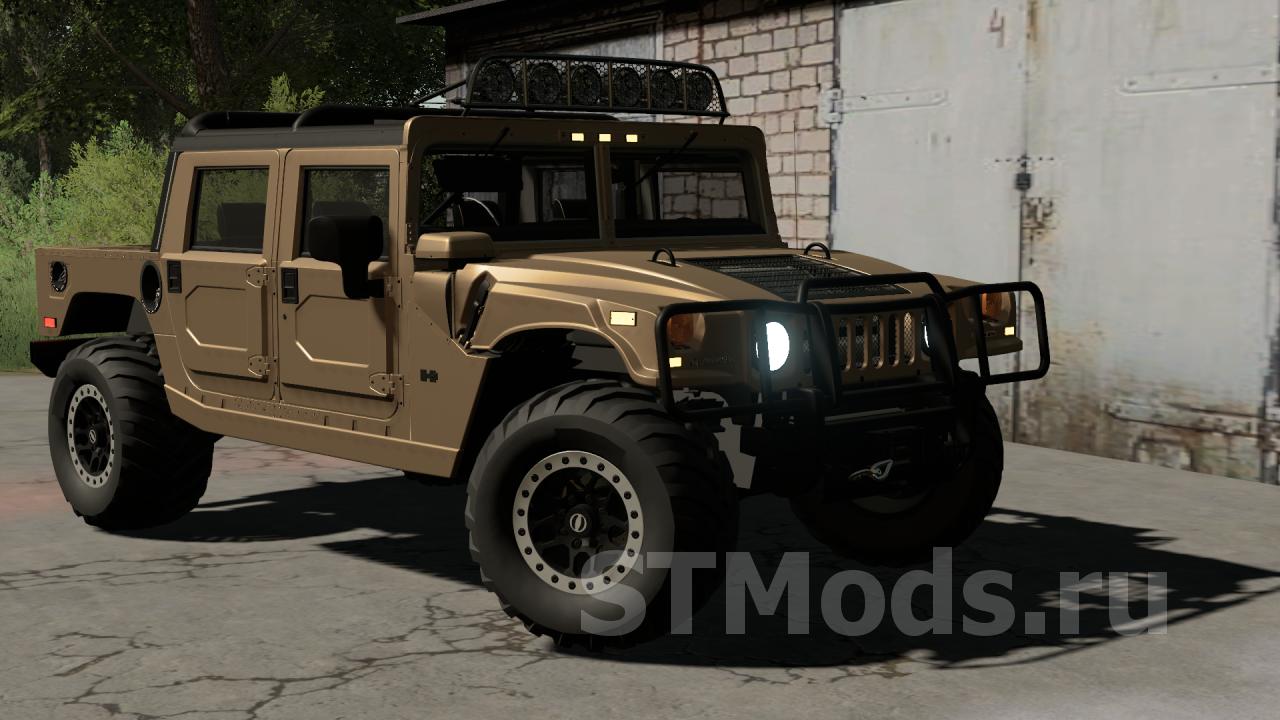 Скачать мод Hummer H1 Alpha версия 1.0.0.0 для Farming Simulator 2019  (v1.7.x)