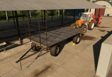 Мод HW80 Bale Trailer версия 1.1.0.0 для Farming Simulator 2019 (v1.7.x)