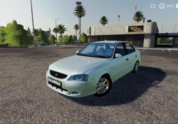 Мод Hyundai Accent версия 1.0 для Farming Simulator 2019 (v1.4.1.0)