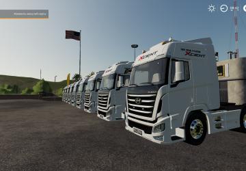 Мод Hyundai Xcient версия 1.0 для Farming Simulator 2019
