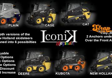 Мод Iconik Skidsteers версия 1.0.0.0 для Farming Simulator 2019 (v1.3.х)