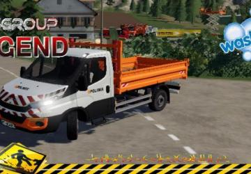 Мод Iveco Benne Polimix версия 1.5 для Farming Simulator 2019