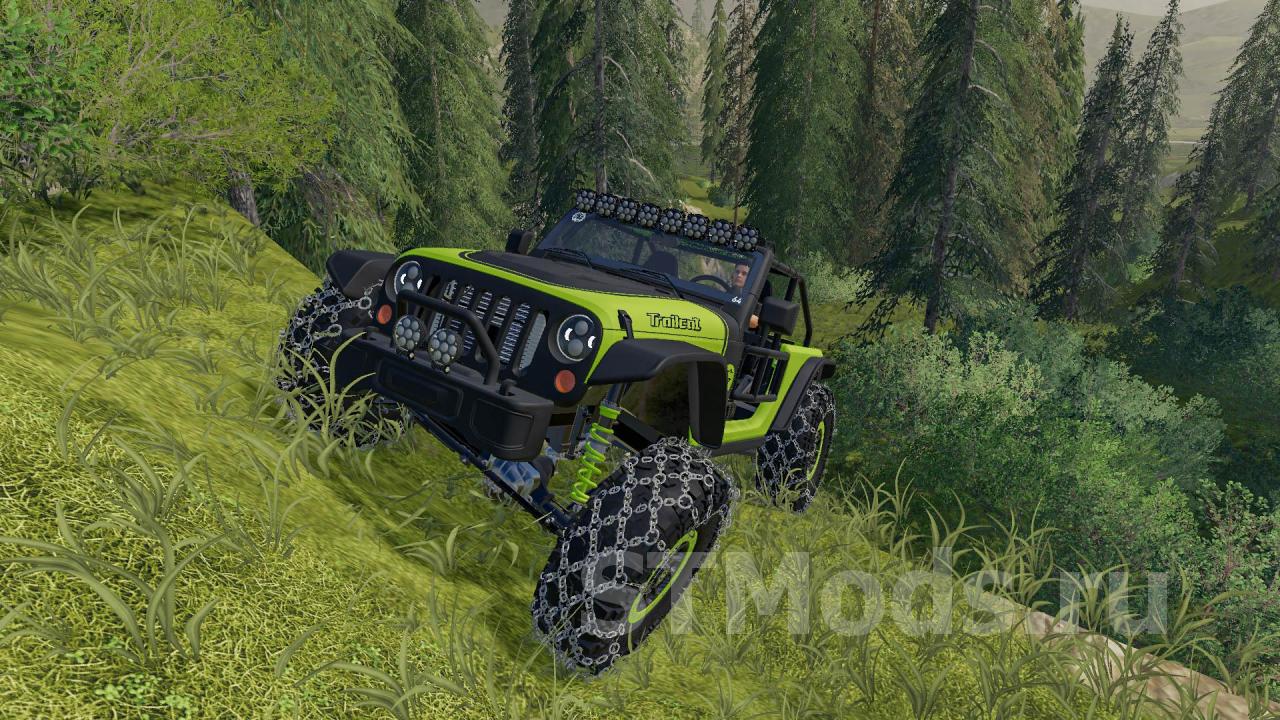 Скачать мод Jeep TrailCat 2017 версия 1.0 для Farming Simulator 2019  (v1.6.0.0)