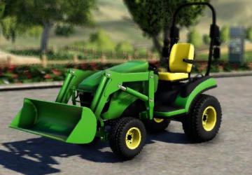 Мод John Deere 1025R версия 1.0 для Farming Simulator 2019 (v1.5.1.0)