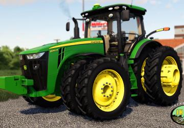 Мод John Deere 2016-2018 8R Series US версия 3.0.0.0 для Farming Simulator 2019 (v1.3.x)