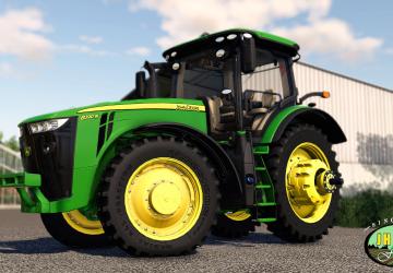 Мод John Deere 2016-2018 8R Series US версия 3.0.0.0 для Farming Simulator 2019 (v1.3.x)