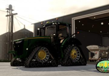 Мод John Deere 2016-2018 8R Series US версия 10.01.21 для Farming Simulator 2019 (v1.7.x)