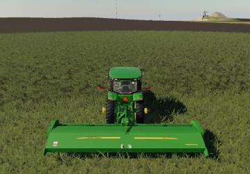 Мод John Deere 520 Flail Mower версия 1.3.0.0 для Farming Simulator 2019