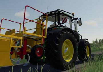 Мод John Deere 6R версия 1.1.1.1 для Farming Simulator 2019 (v1.5.x)