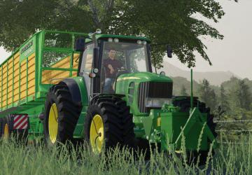 Мод John Deere 7030 Eddit версия 1.0.0.0 для Farming Simulator 2019 (v1.3.х)
