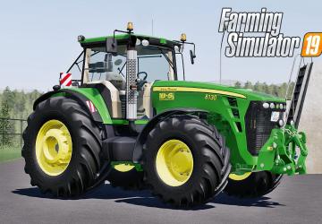 Мод John Deere 8030 Series версия 1.0.0.0 для Farming Simulator 2019 (v1.3.х)