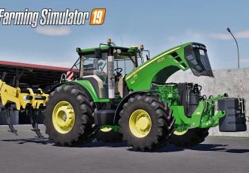 Мод John Deere 8030 Series версия 3.0 для Farming Simulator 2019 (v1.5.х)