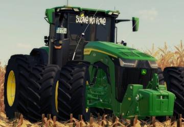 Мод John Deere 8R 2020 BR версия 1.0.0.0 для Farming Simulator 2019