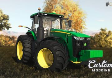 Мод John Deere 8R US версия 1.0.0.0 для Farming Simulator 2019 (v1.1.x)