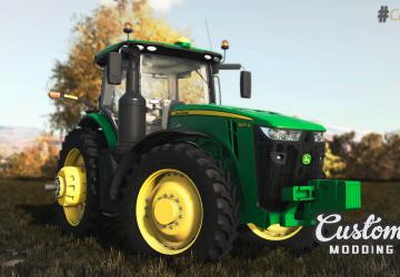 Мод John Deere 8R US версия 1.0.0.0 для Farming Simulator 2019 (v1.1.x)