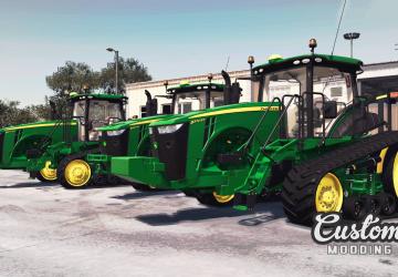 Мод John Deere 8RT версия 1.0.0 для Farming Simulator 2019 (v1.1.x)