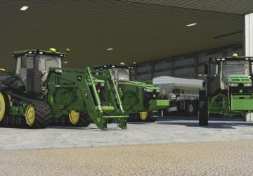 Мод John Deere 8RT US Series версия 1.0.0.1 для Farming Simulator 2019