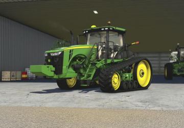 Мод John Deere 8RT US Series версия 1.0.0.1 для Farming Simulator 2019