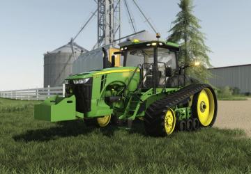 Мод John Deere 8RT US Series версия 1.0.0.1 для Farming Simulator 2019