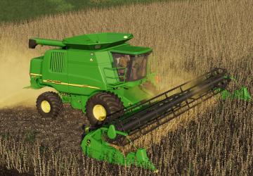 Мод John Deere 9650 версия 1.0.0.2 для Farming Simulator 2019 (v1.7.x)