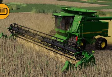 Мод John Deere 9650 North America версия 1.0 для Farming Simulator 2019